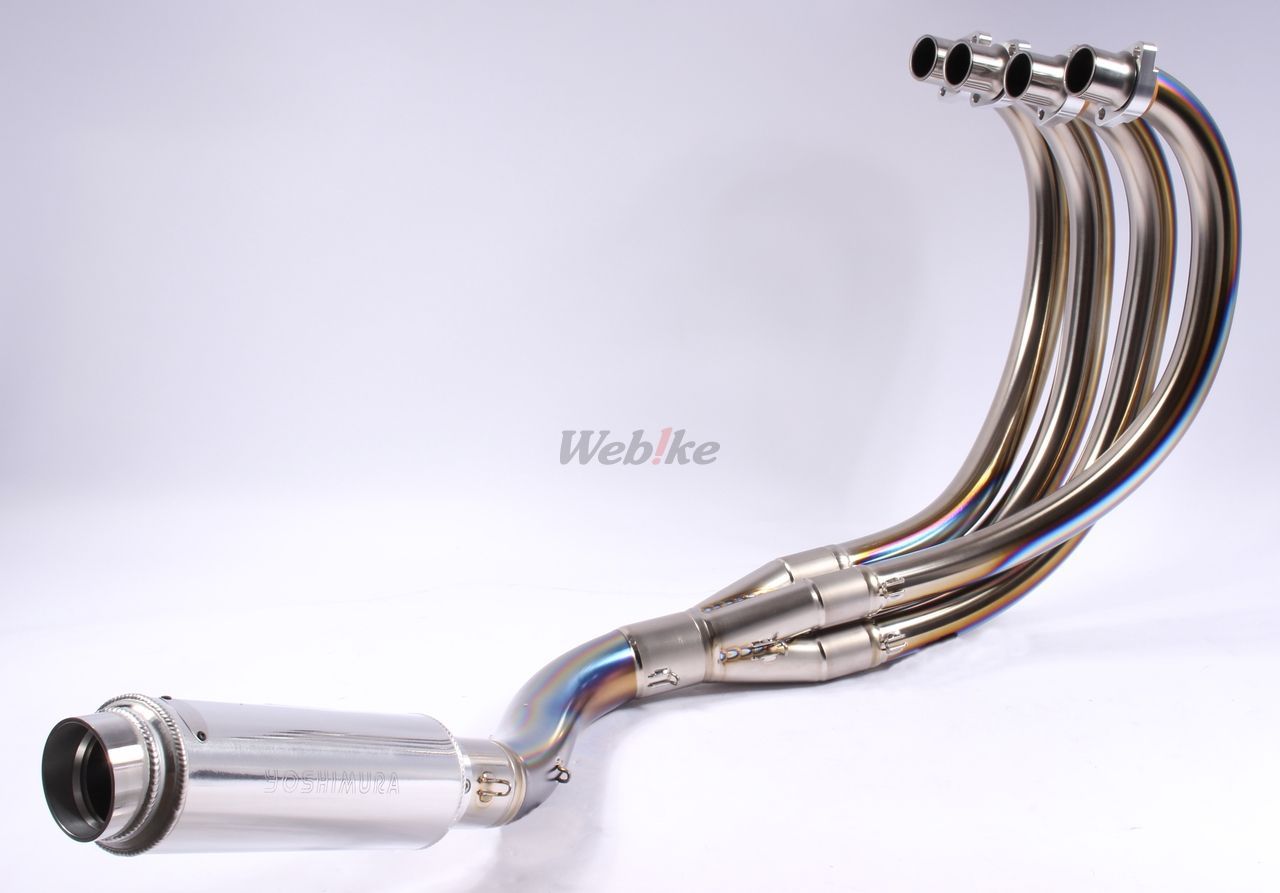 Webike | YOSHIMURA ヨシムラ 手曲チタンサイクロン Z1 (900SUPER4