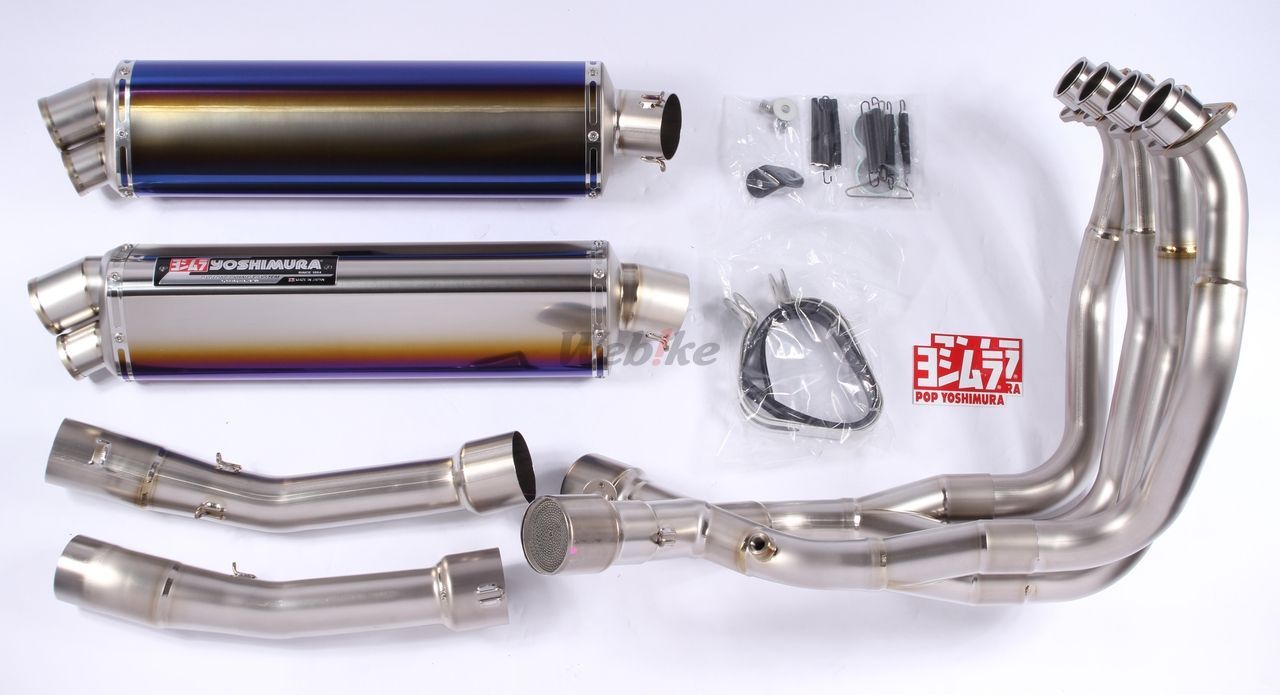 Webike | YOSHIMURA ヨシムラ Tri-Ovalチタンサイクロン 2エンド