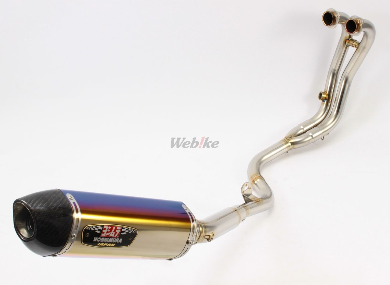 Webike | YOSHIMURA ヨシムラ 機械曲 R-77S サイクロン カーボンエンド