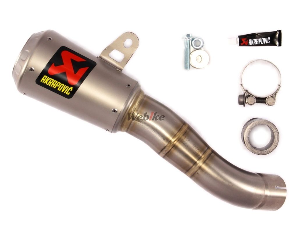 Webike | AKRAPOVIC アクラポビッチ スリップオンマフラー (GPタイプ