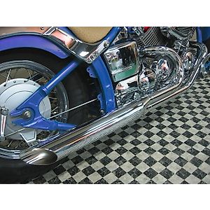 ドラッグスター400クラシックに適合する｜フルエキゾーストマフラーの