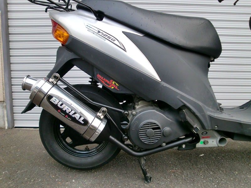 Webike | BURIAL ベリアル グランドスラムマフラー ADDRESSV125