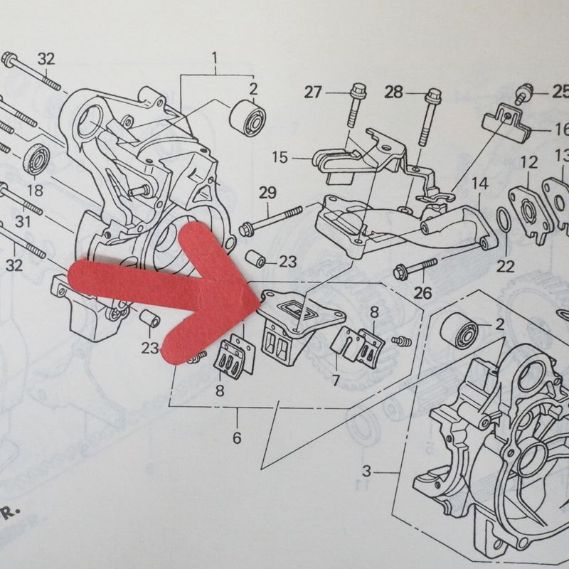 ウェビックガレージセール | ライブディオZX リードバルブ3穴タイプ
