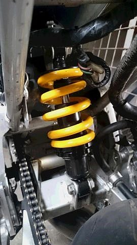 ホンダ NSR50 リアサスペンション 口コミ・動画インプレッション (1