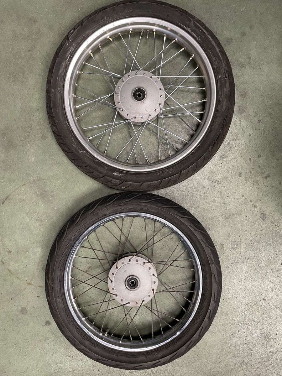 HONDA SOLO ホイール 1.40 X 18 スポーク付き カブやJAZZ HONDA SOLO