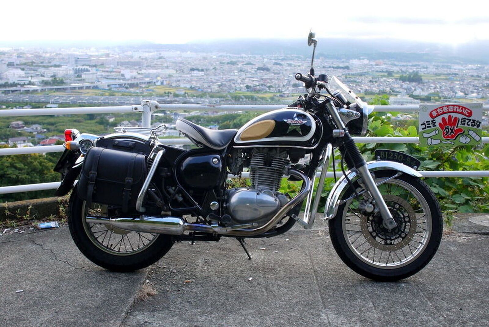 カワサキエストレヤBJ250用 ディトナーマフラ カワサキエストレヤBJ250