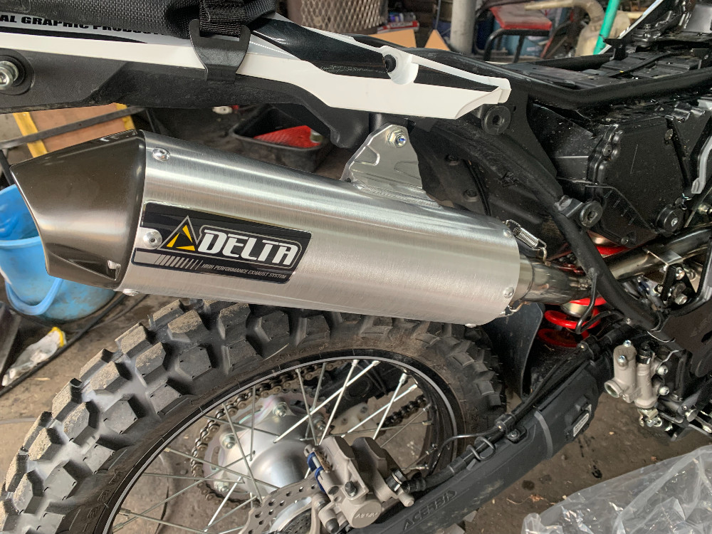 ホンダ CRF250L DELTA:デルタ スリップオンマフラー 口コミ・動画