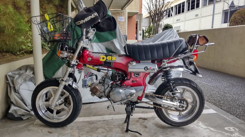 HONDA ダックス FALCON:ファルコン 12インチアルミホイール 【3.50J