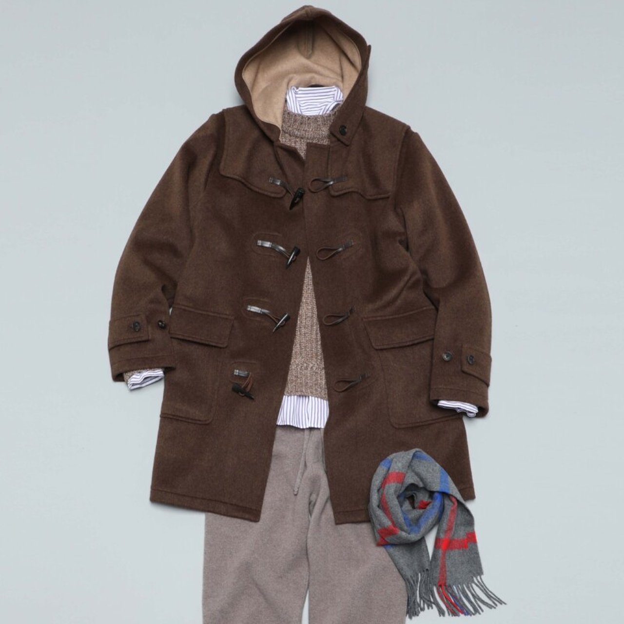 ブルックス ブラザーズ】子供っぽくみえない「ダッフルコート」の