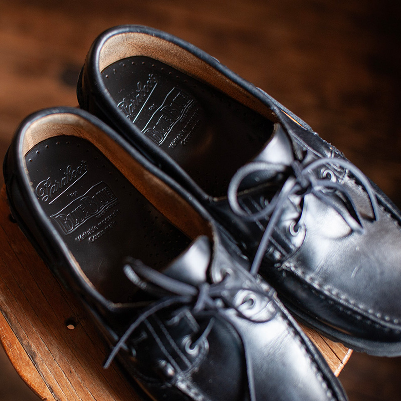 差がつく大人のパラブーツ】ブルーブルー別注。デッキシューズ「マロ