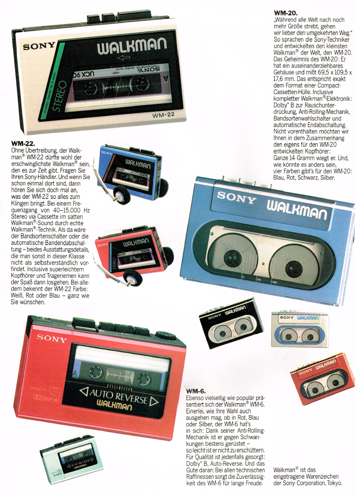 Sony WM-22 ▷ Walkman.land