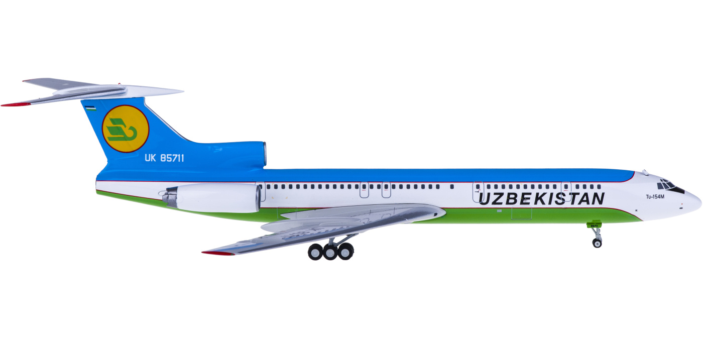 553797 Uzbekistan Airways 乌兹别克斯坦航空Tupolev TU-154M UK-85711
