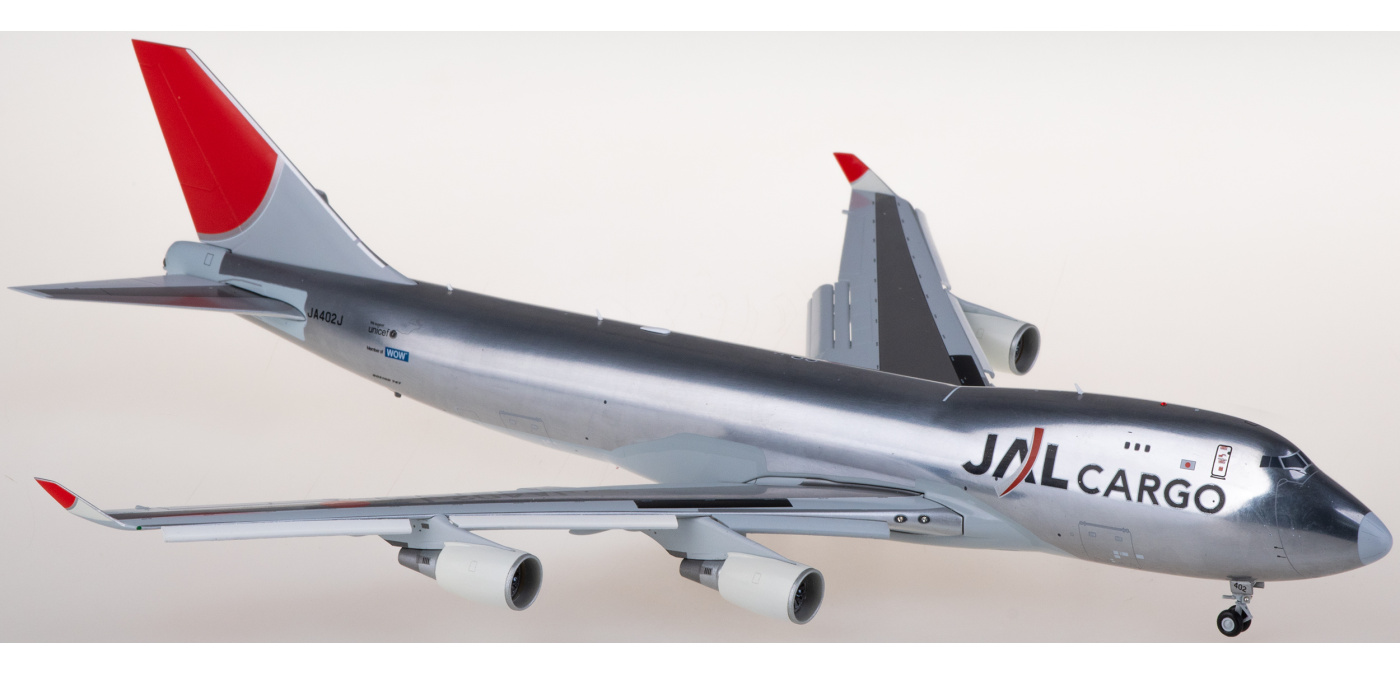 XX20083A Japan Airlines 日本航空Boeing 747-400F JA402J 襟翼放下版