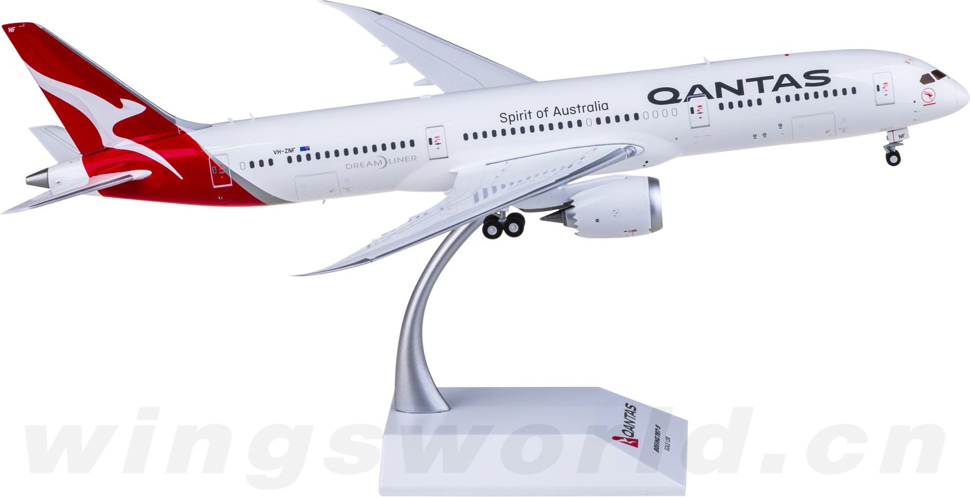 XX20624 Qantas Boeing 787-9 Dreamliner VH-ZNF JC Wings 1:200 -飞机