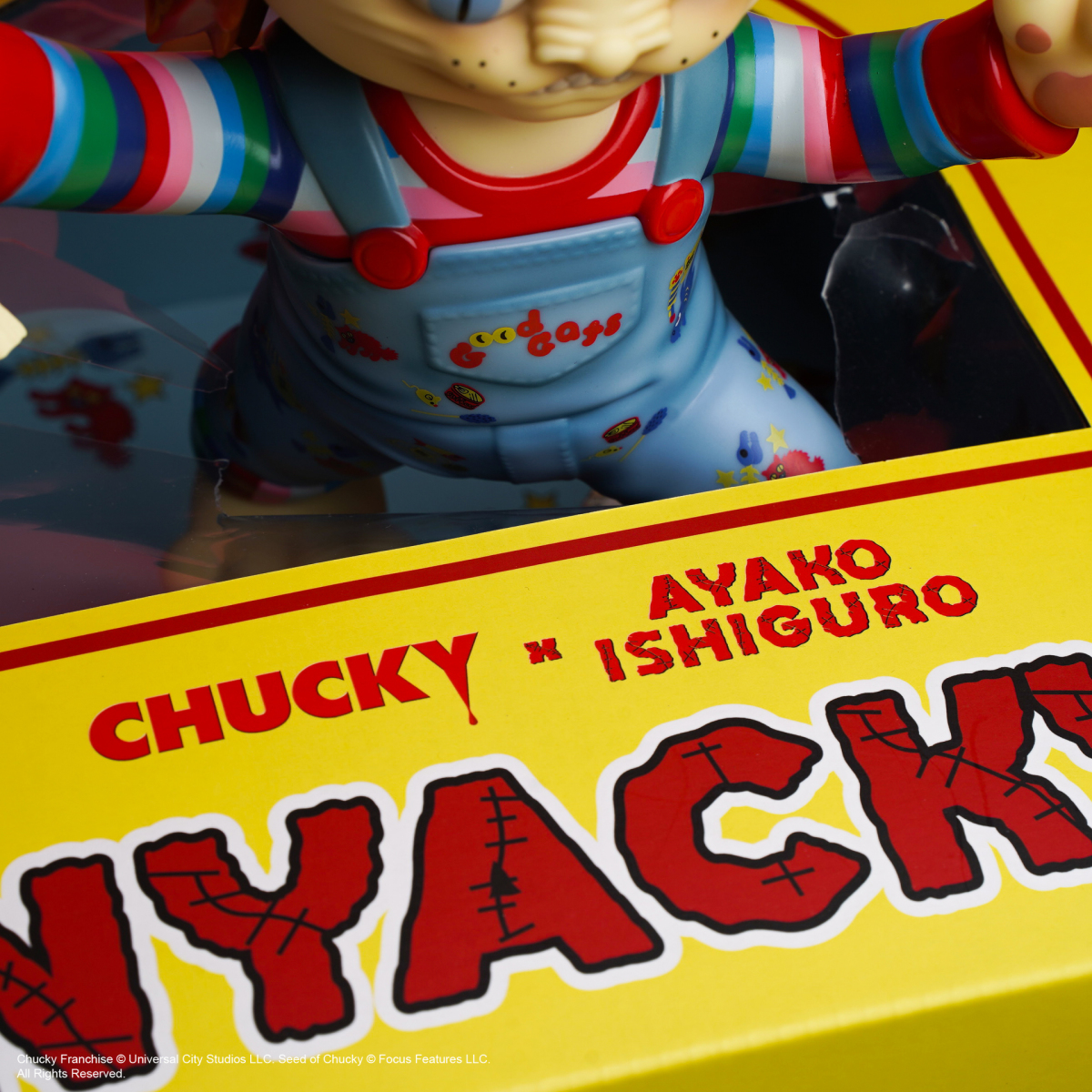 Unbox Industries - CHUCKY × 石黒亜矢子: ニャッキー、今日は人を斬ら