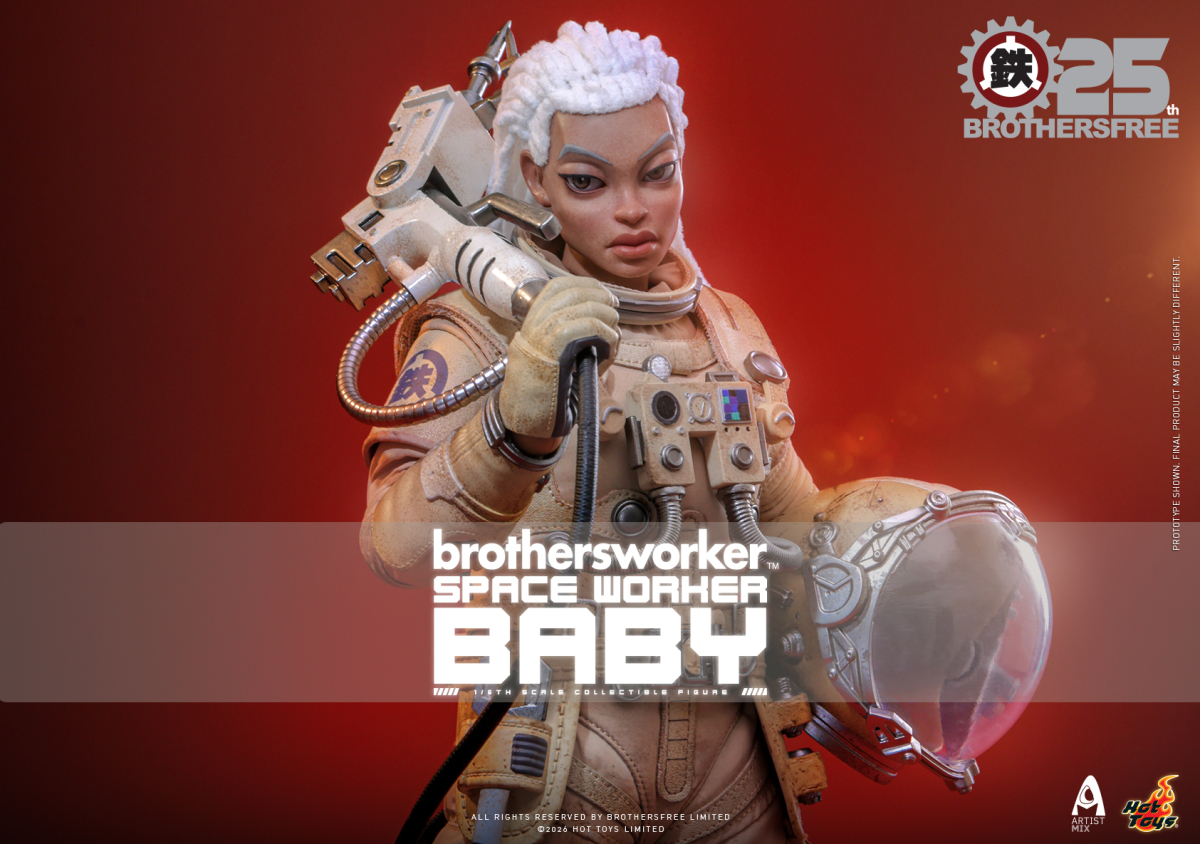 鉄人兄弟 ✕ HOT TOYS「Space Worker Baby」1/6スケール コレクタブル