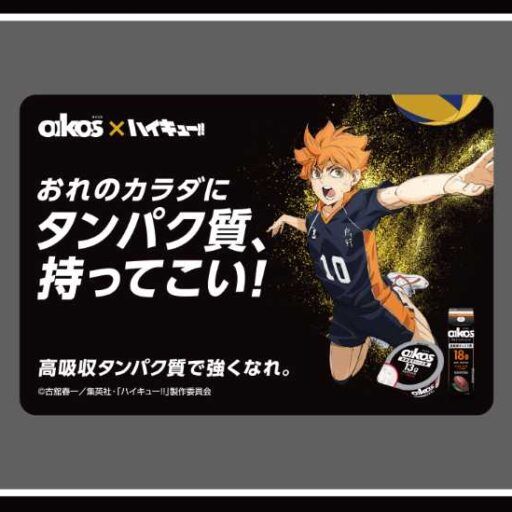 超希少】ハイキュー 限定ボトル oikosコラボキャンペーン 100名限定