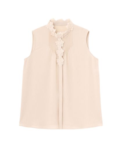 ジョーゼットフラワーノースリブラウス|ANAYI OFFICIAL ONLINE STORE