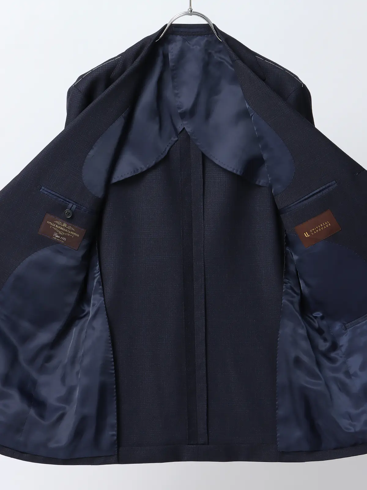 スーツ／3つボタン／CANONICO／SUPER110's／HAND MADE／グレンチェック