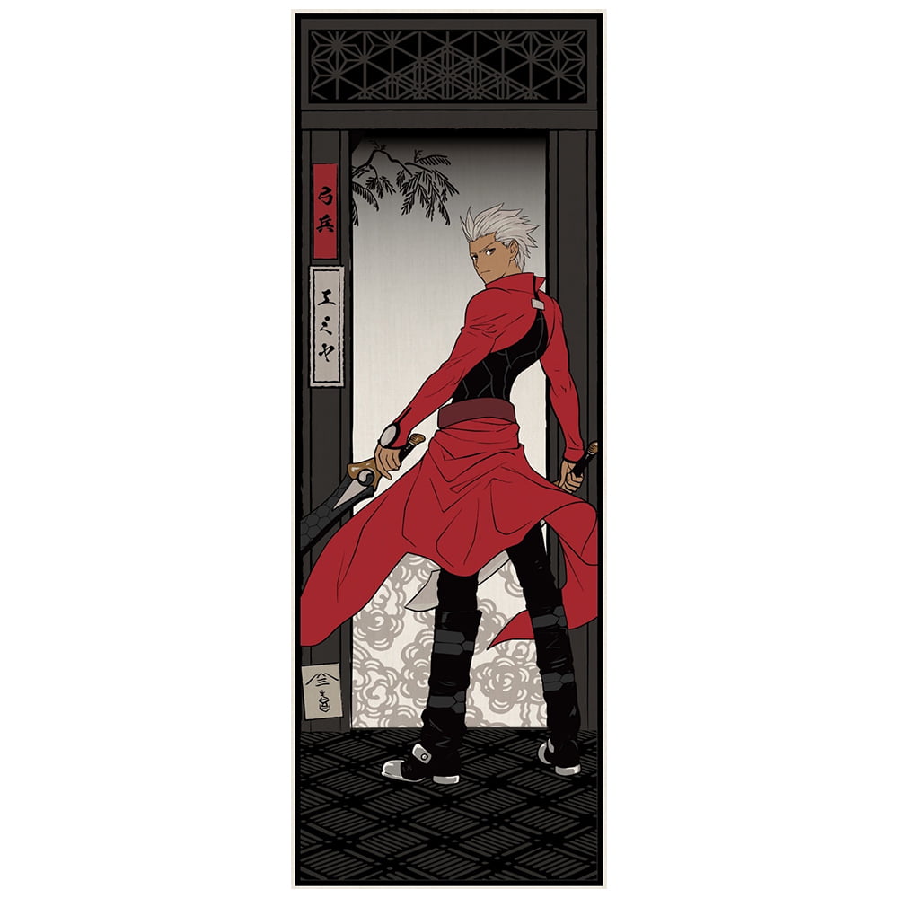 Fate/Grand Order 浮世絵木版画「見返り英霊図 弓兵 エミヤ」｜浮世絵工房