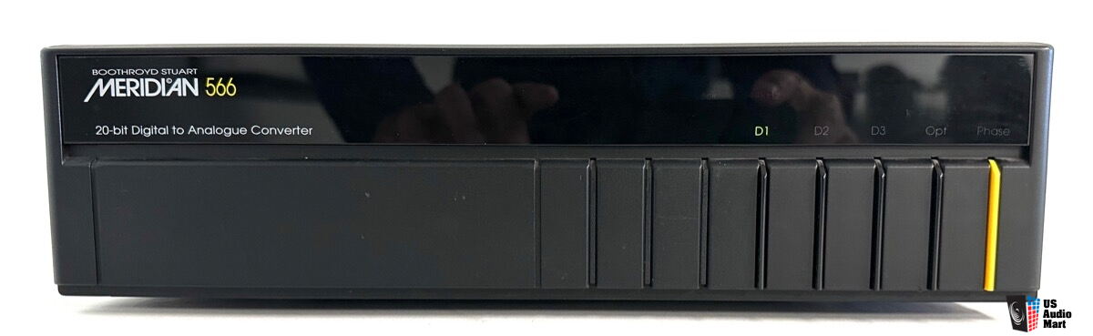 Meridian 566 DAC 20 bit Excellent Sound Dealer Ad - US Audio Mart