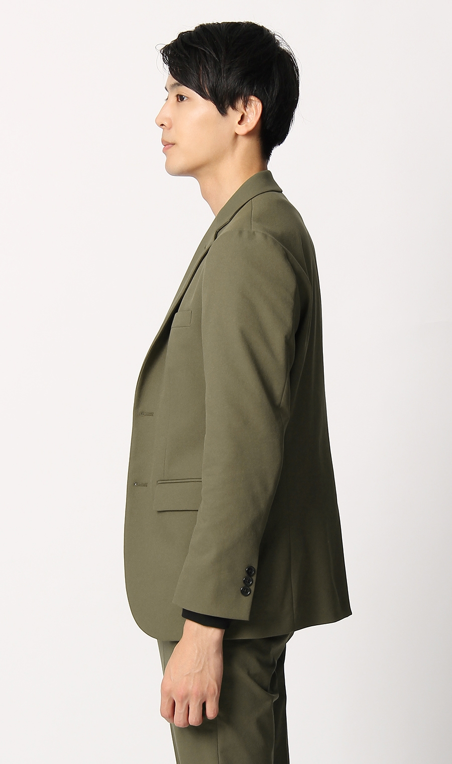 スタイリッシュジャケット《セットアップ着用可》 (222211-81