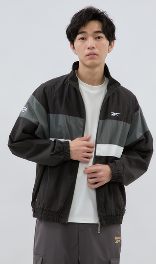 ナイロンワッシャーフルジップジャケット (X149BR-N9) | Reebok | 紳士