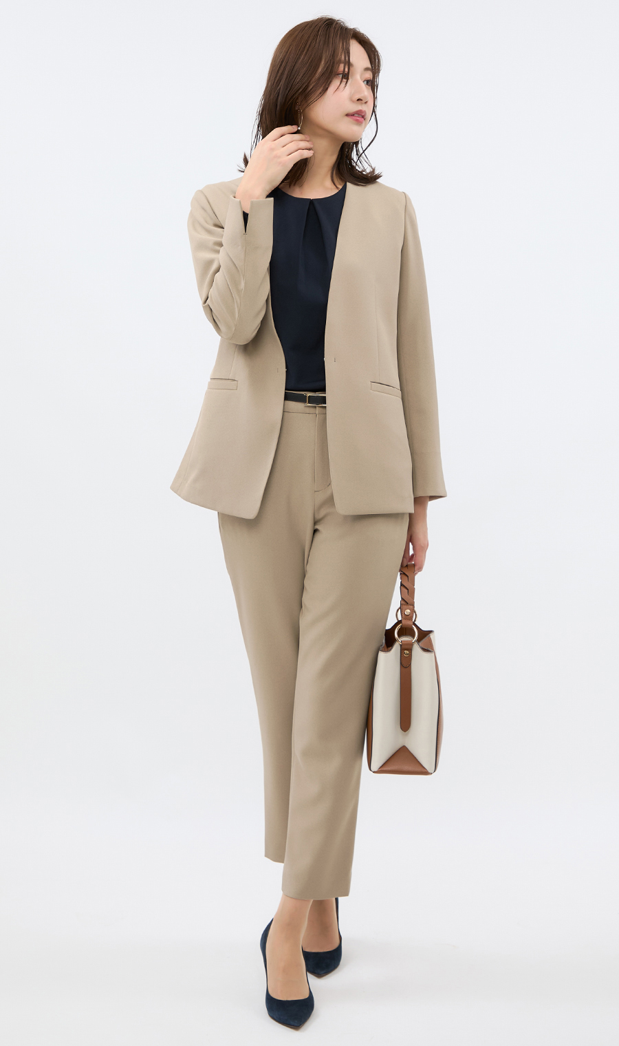 ゼロプレッシャースーツ【Vカラージャケット】【セットアップ着用可