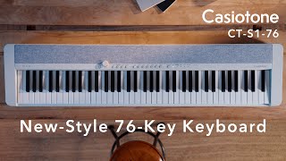 CASIO ( カシオ ) CT-S1-76BK カシオトーン 76鍵キーボード 送料無料