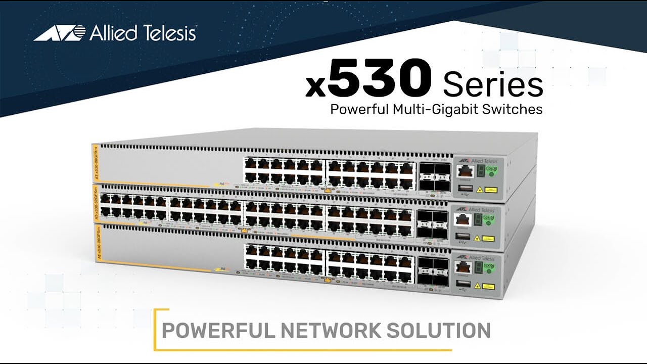 AT-X530-28GPXM-50, Allied Telesis 20 x 100/1000-T PoE+ , 4x 100