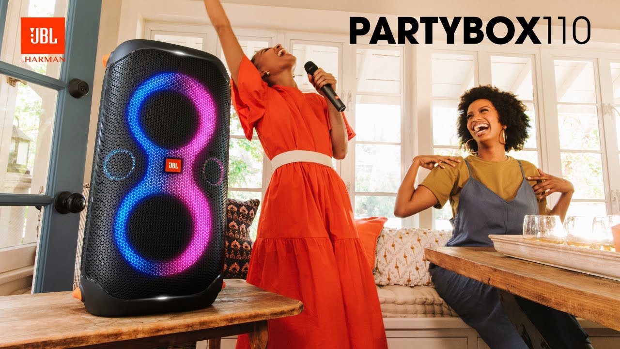 JBL ワイヤレススピーカー partybox110 LEDライティング付き Amazon.co