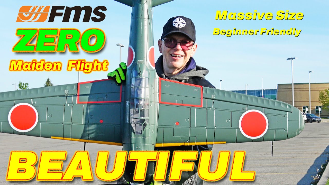 1400mm A6M3 Zero PNP | 6-Channel Plug-and-Play Warbird | FMS Hobby