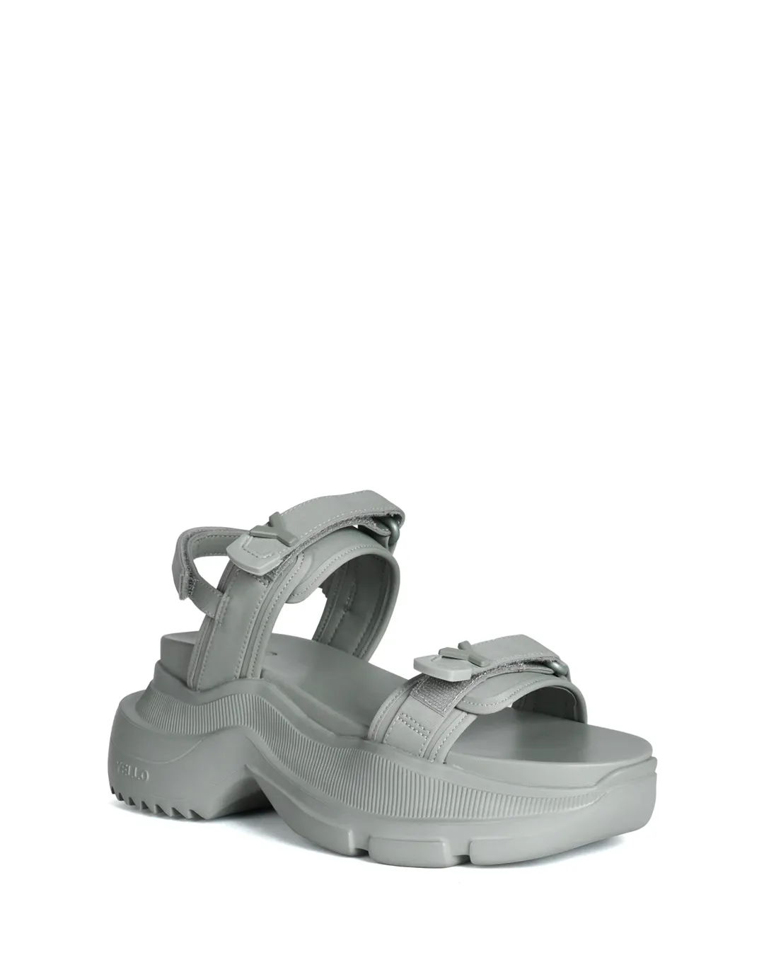 YELLO / TOKYO BLACK SINGLE SNEAKER SANDALS