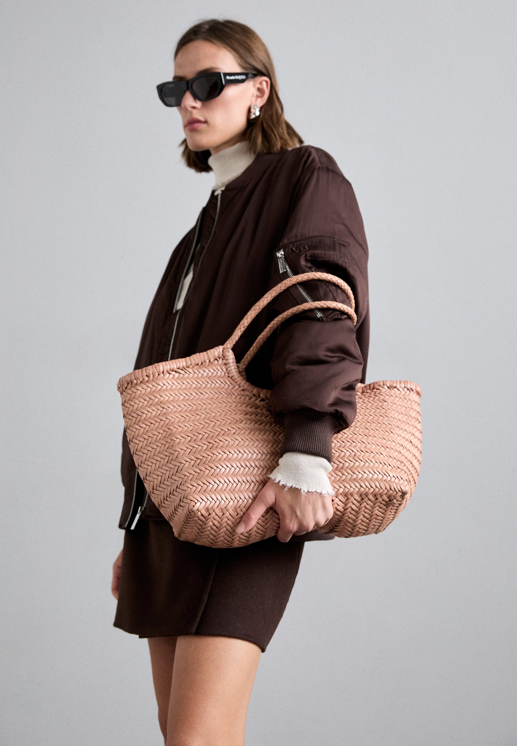 DRAGON DIFFUSION NANTUCKET BASKET BIG - Tote bag - natural/off