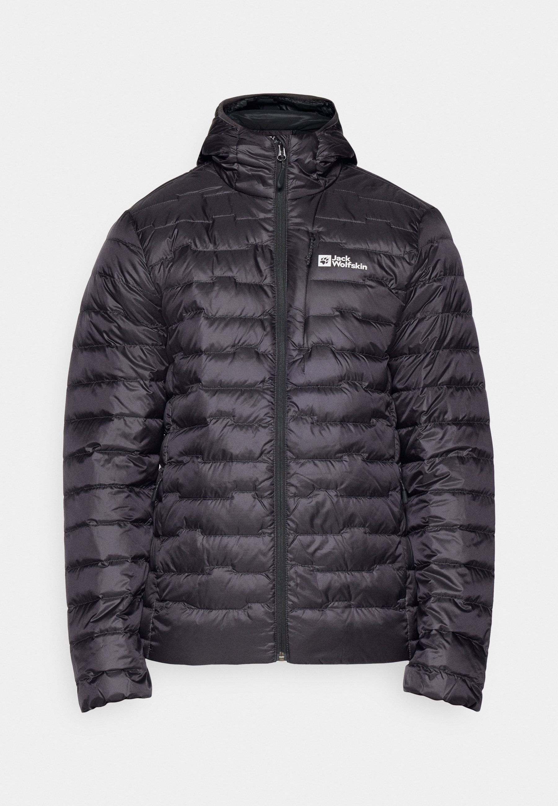 Jack Wolfskin PASSAMANI - Down jacket - phantom/black - Zalando