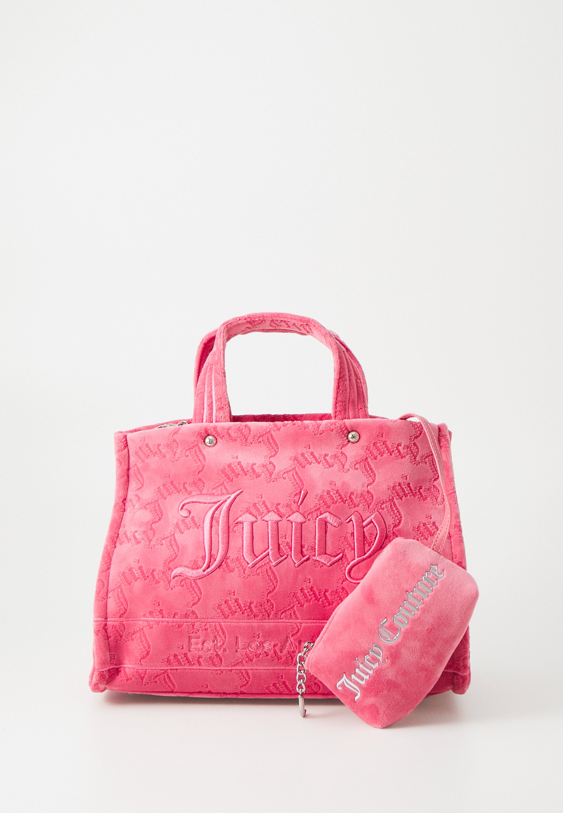 Juicy Couture IRIS BAG UNISEX - Borsa a mano - hot pink/fuxia