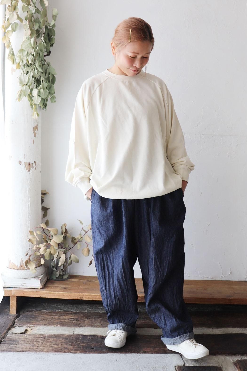 Veritecoeur】ST-151 裏毛スウェット｜軽やかで暖かな裏毛スウェット