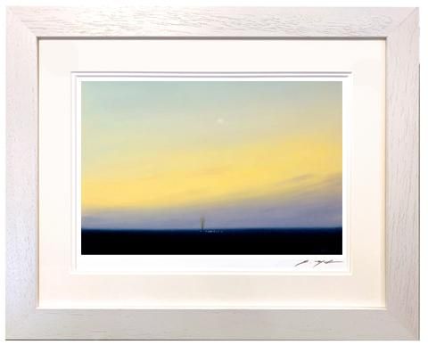 アートグラフ【ロマン的な夕暮れ】三々サイズ - 葉祥明美術館公式