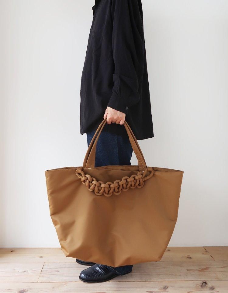 SAGAN Vienna】 PAZAR TOTE BAG XL [NY_XL] / Coyote Brown｜kink