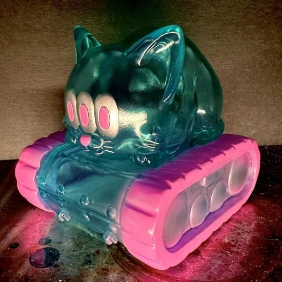 ロッコンカームキャット戦車（クリアミント） - Sofvi & T-shirt「ART