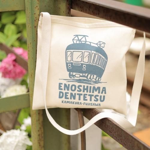 江ノ電グッズコラボ商品【鎌倉・日本製】サコッシュ-鎌倉の小さなT