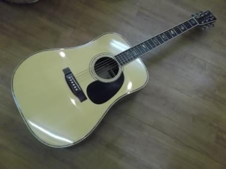 中古品 Cat's Eyes CE-450D 日本製 アコースティックギター - 奈良の