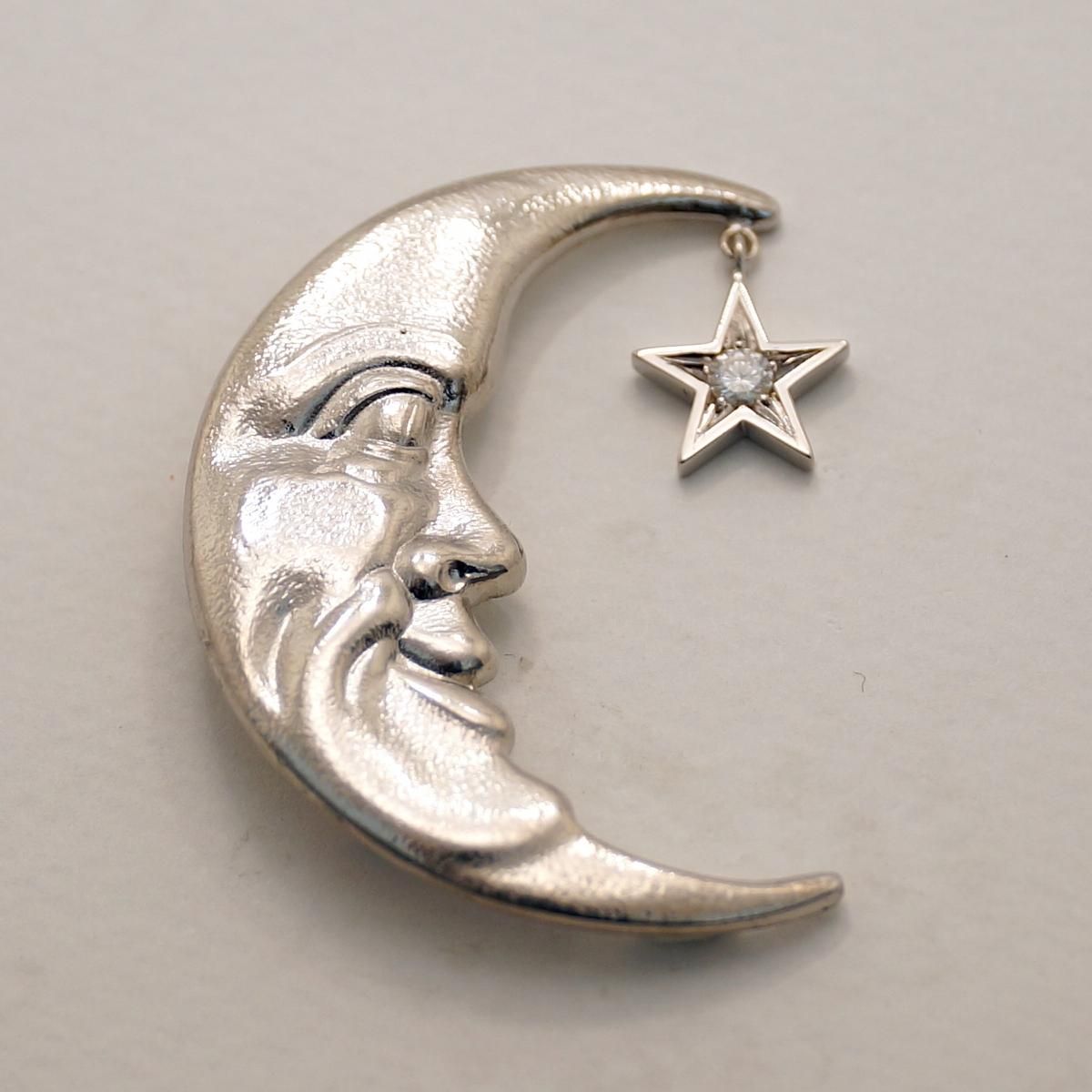 フェアリーテール107 月のブローチ 星のチャーム