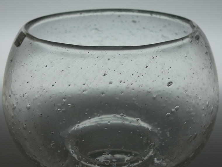 nuutajarvi ARABIA Sargasso(クリア)持ち手つきのベース nuutajarvi