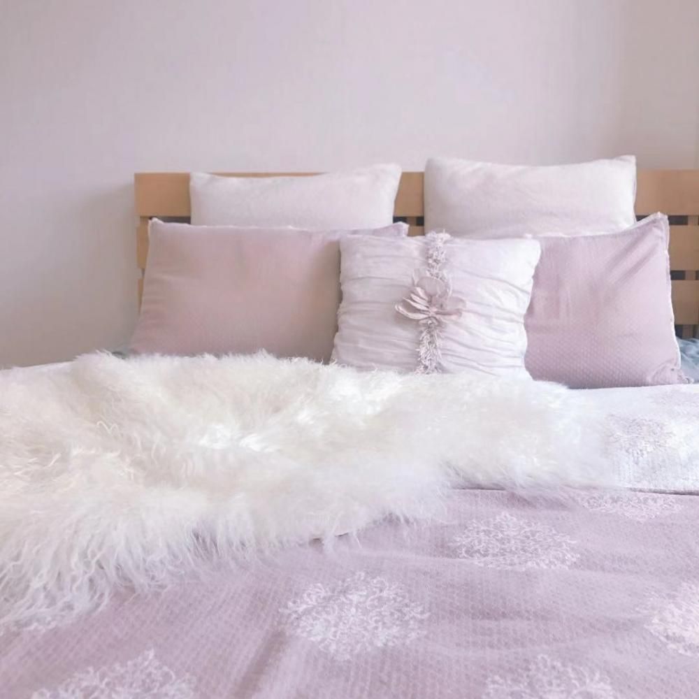 チベットラム フルスキン毛皮 1匹サイズ約60×95cm アイボリー