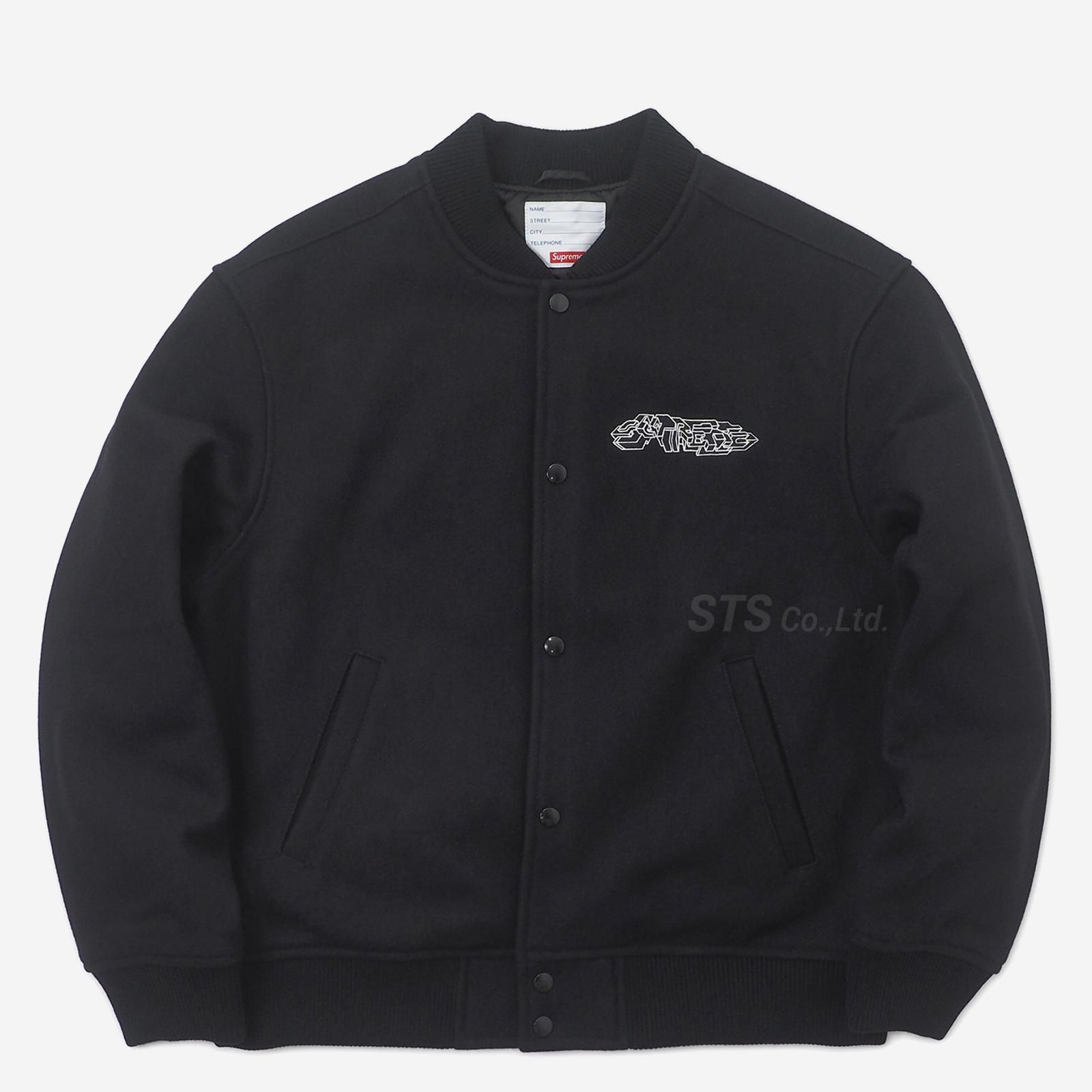 Supreme - Delta Logo Varsity Jacket - UG.SHAFT