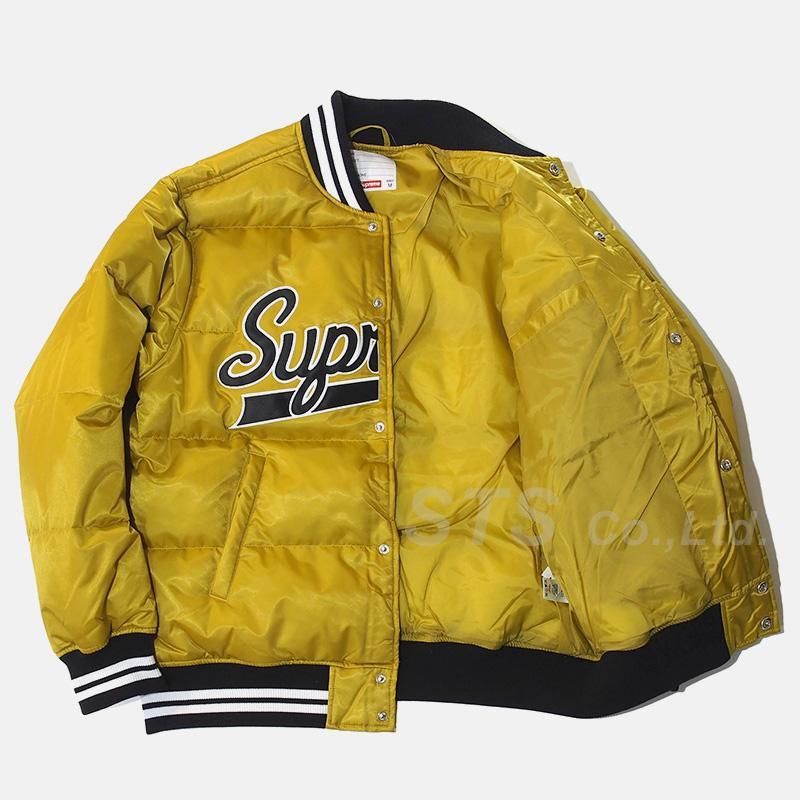 Supreme - Script Varsity Puffy Jacket - UG.SHAFT