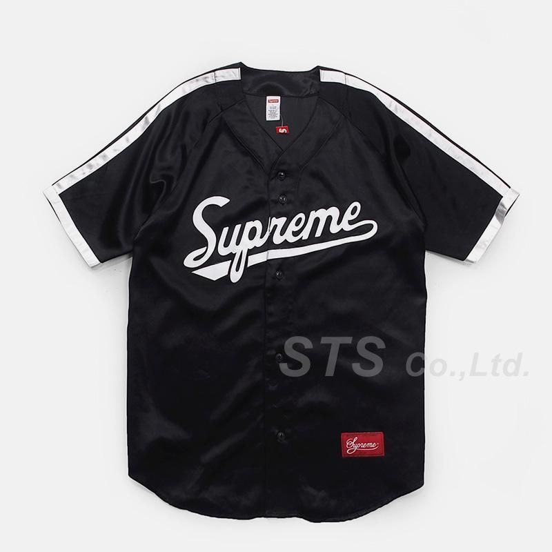 Supreme - Satin Baseball Jersey - UG.SHAFT