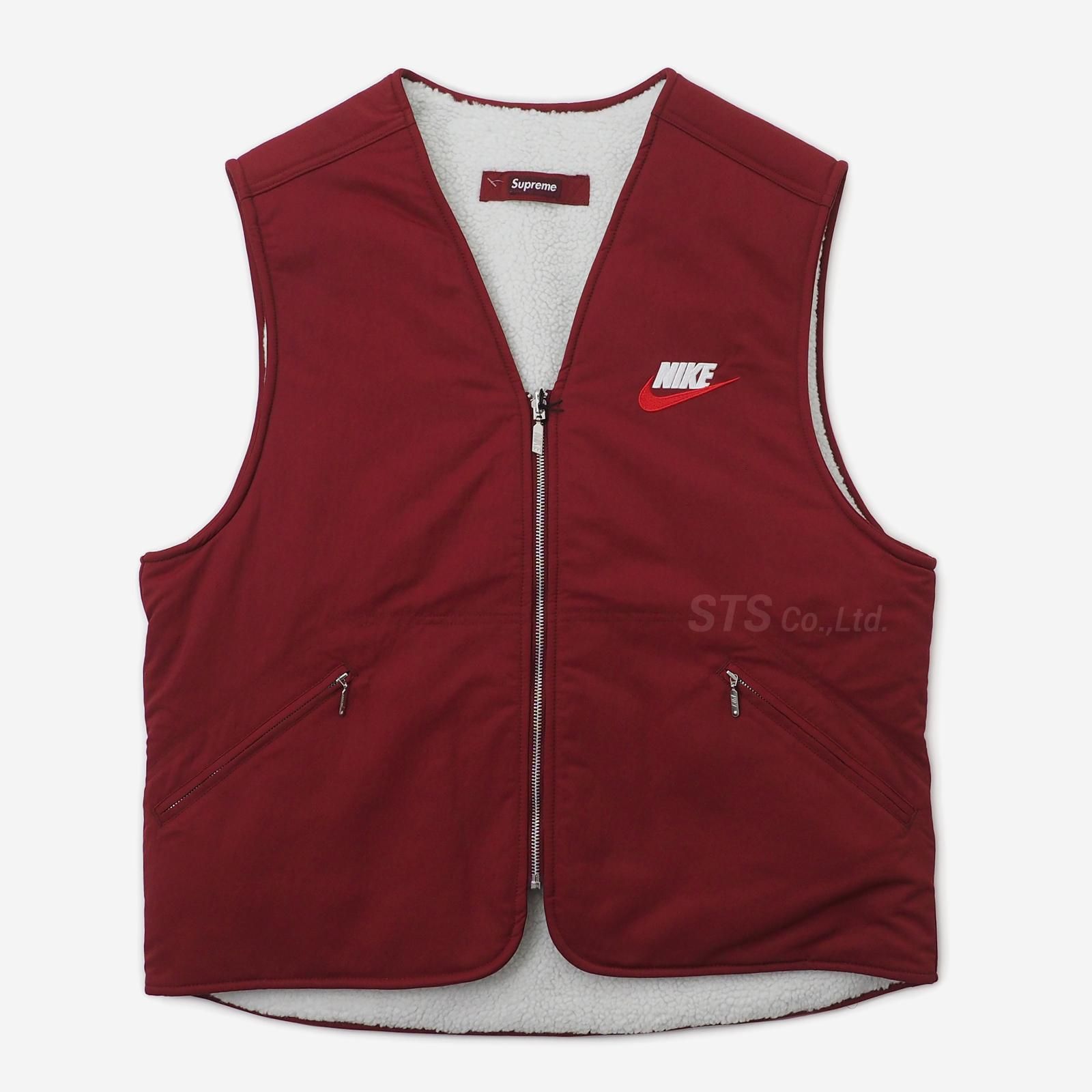Supreme/Nike Reversible Nylon Sherpa Vest - UG.SHAFT