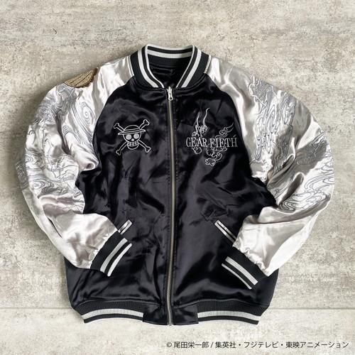 絡繰魂×ワンピース ルフィ5th 太陽の神 スカジャン